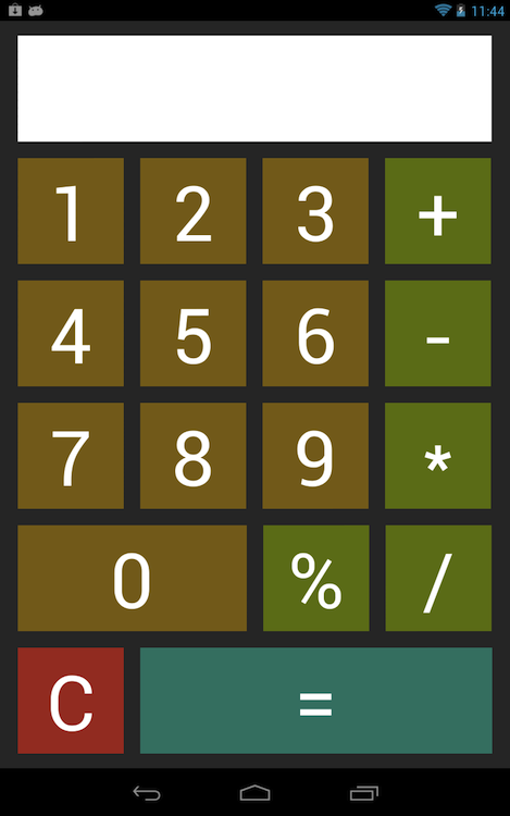 Calculator Example